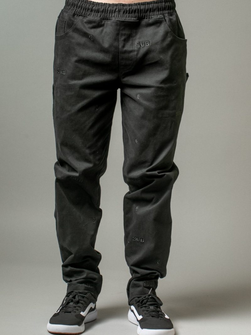 PANT MONOGRAM PRETO