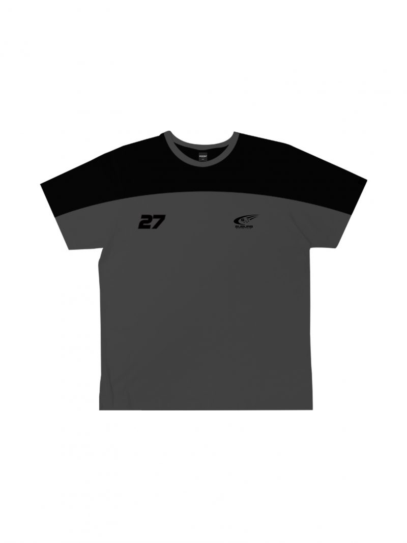 TEE CIRCUIT CINZA/PRETO