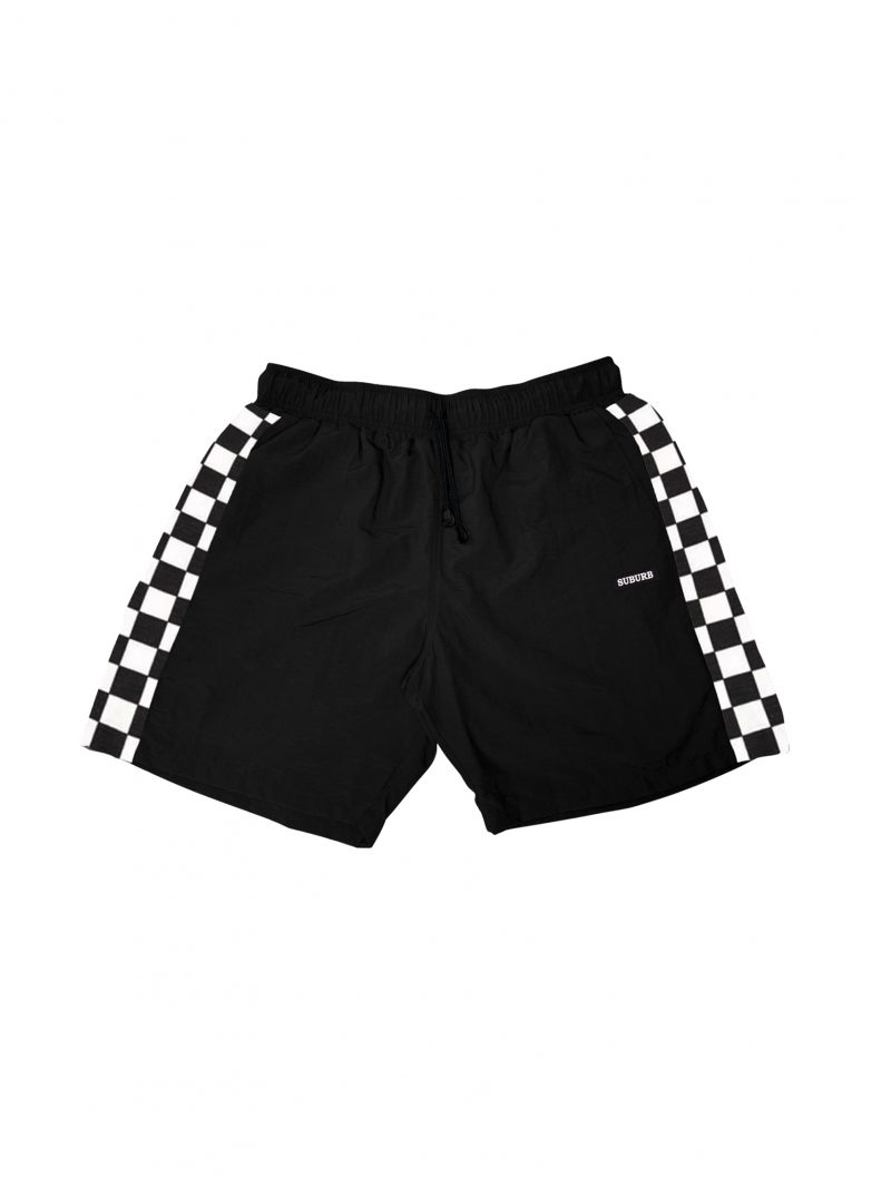 SHORT FLAG PRETO