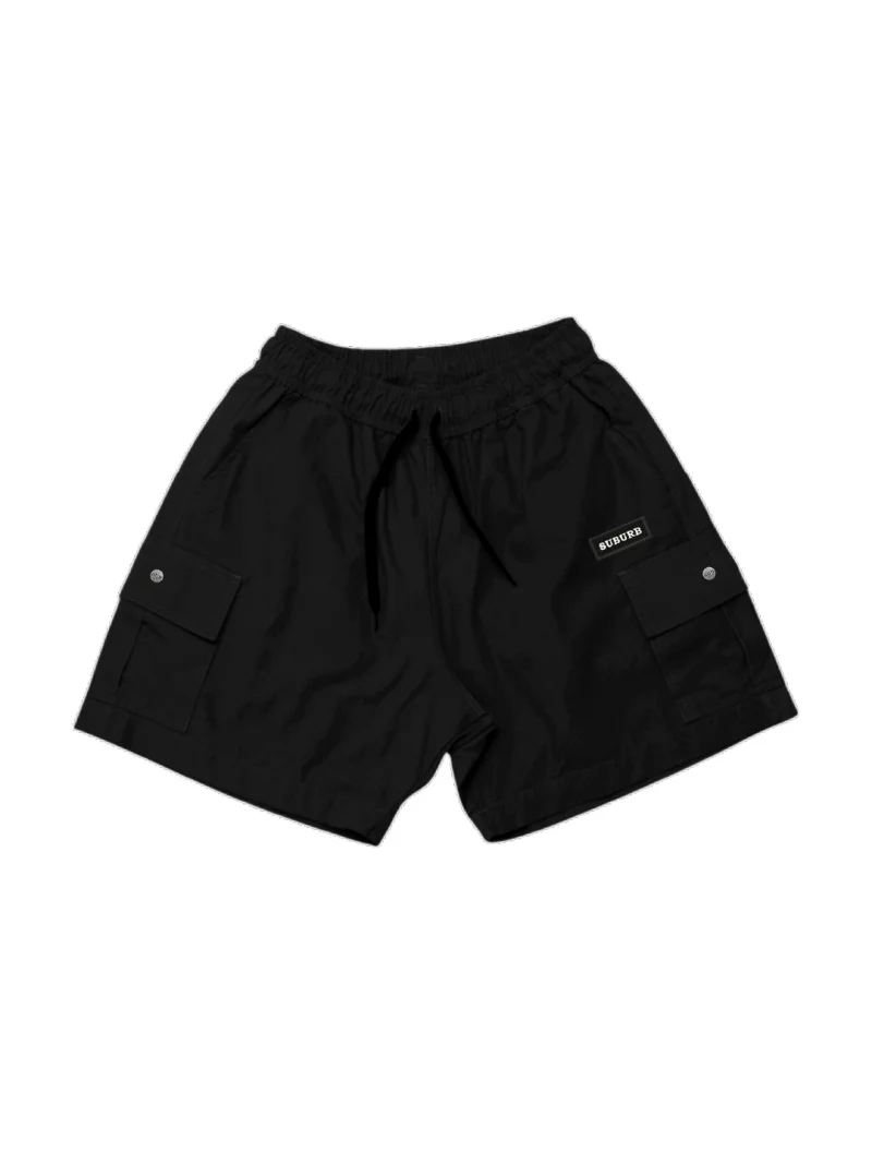 SHORT CARGO NICE PRETO