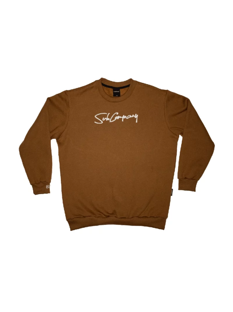 SIGNATURE CREWNECK CARAMELO