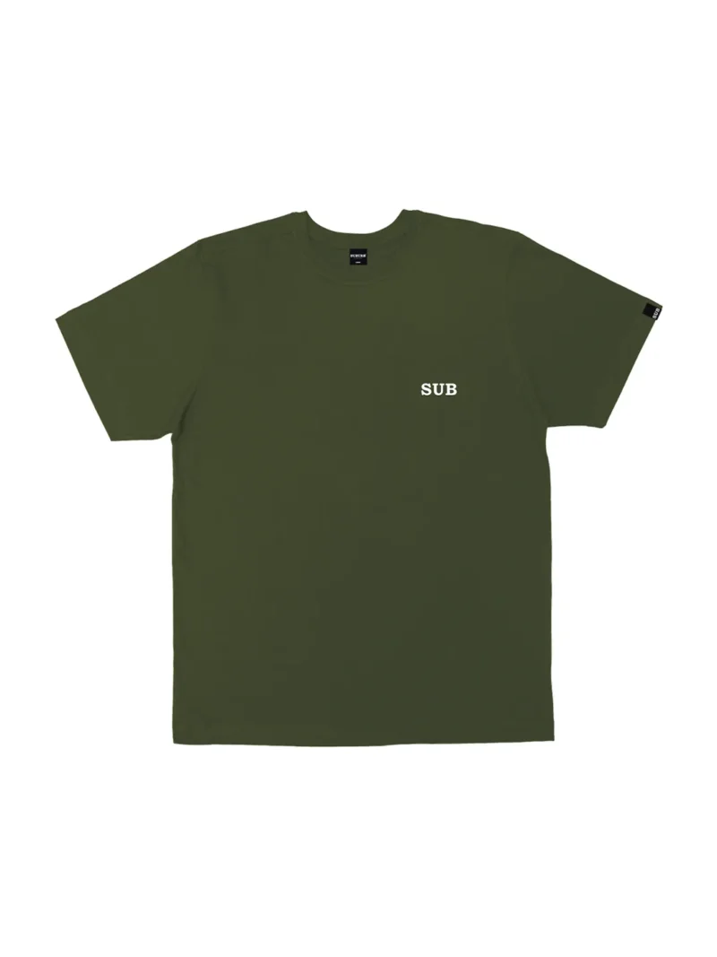 TEE LOGO FLOWERS VERDE