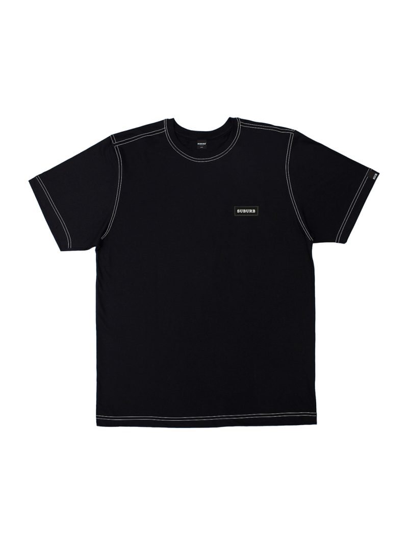 TEE SEAM PRETO