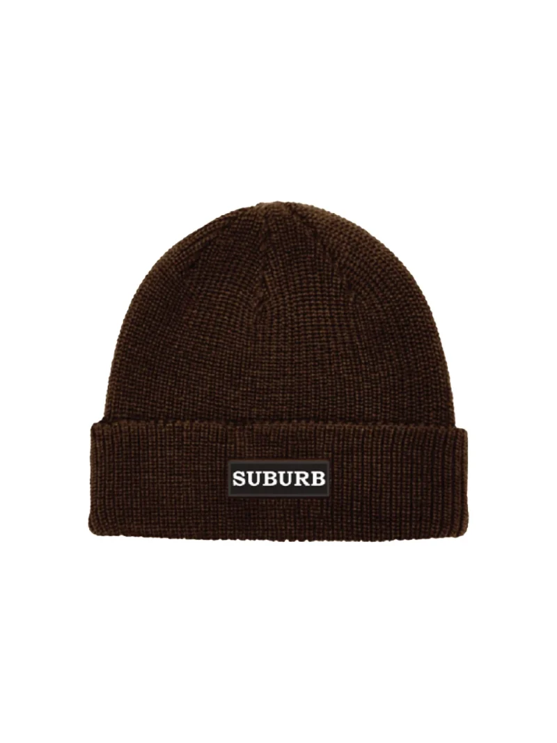 BEANIE CLASSIC LOGO MARROM